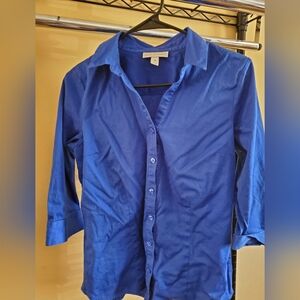 DANA BUCHMAN Button Down Shirt, Size:M